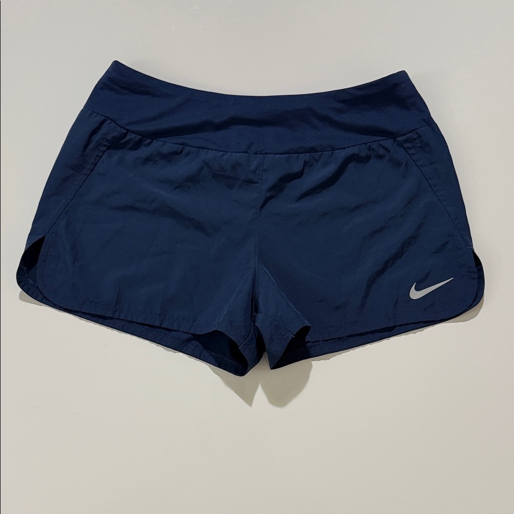Nike Women's Navy Blue Athletic Shorts Size M